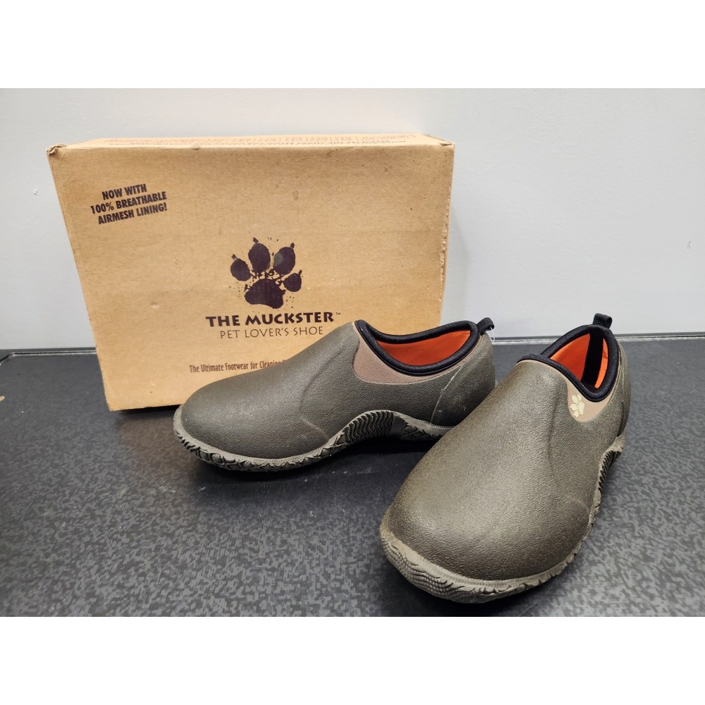 The Original‎ Muck Boot Company Muckster Women's 6/6.5 M 5/4.5 Dark Tan Bark NIB